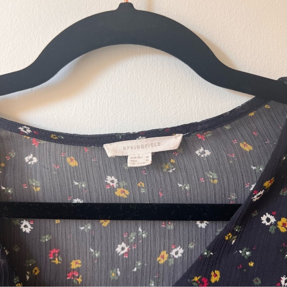 Vintage navy blue top - Picture 3 of 9